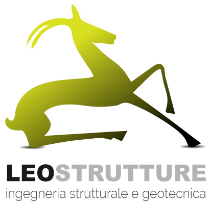 logo leostrutture con gazzella ingegneria strutturale geotecnica