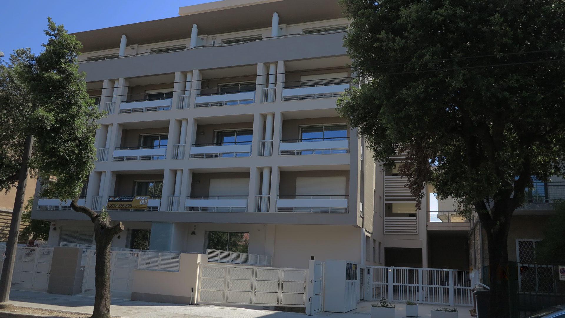 edificio viale gallipoli lecce prospetto principale