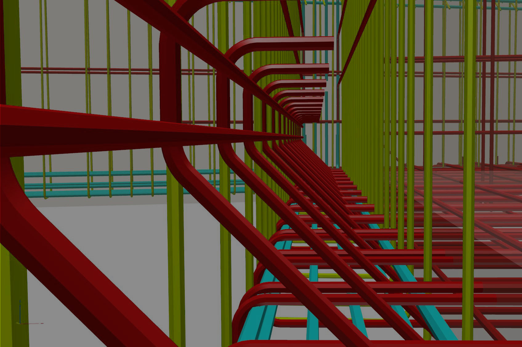 armatura 3d elemento in calcestruzzo progetto BIM